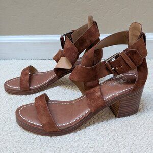 NEW Belle by Sigerson Morrison Alton Suede Sandals - Size 7